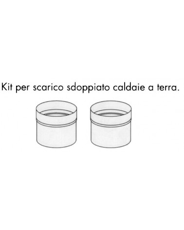 KIT SCARICO SDOPP CALD TER