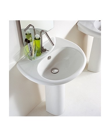 LAVABO cm 64 HOLA BIANCO  