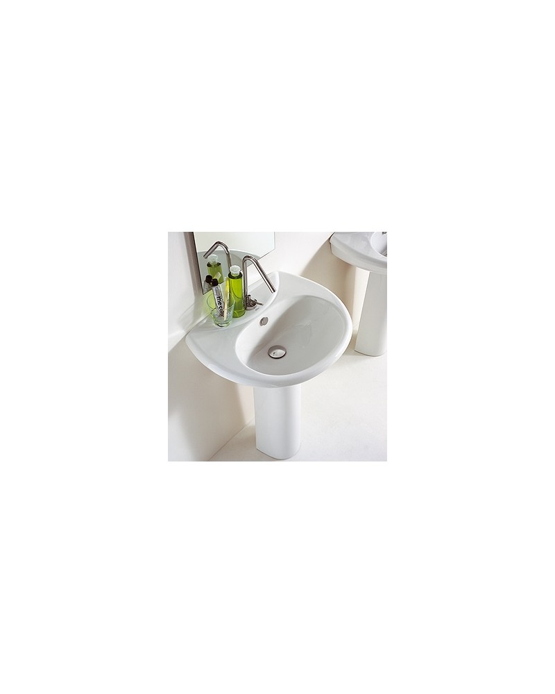 LAVABO cm 64 HOLA BIANCO  