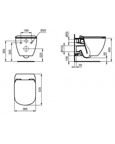 VASO C/SED.SOSP.TESI AQUAB