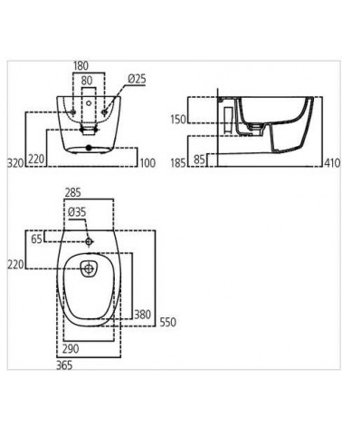 BIDET SOSPESO DEA         