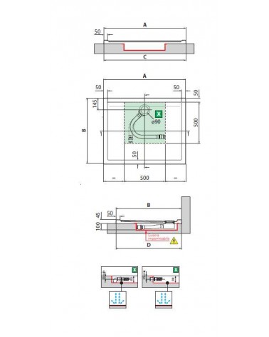 PIATTO N/OLYMPIC 100X70 BI