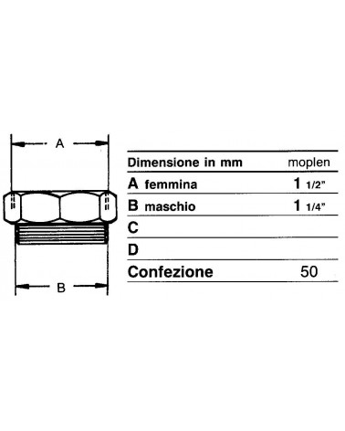 PILETTA GATT FIL1.1/4x80PL