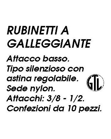 GALLEGGIANTE ATT/BASSO 3/8