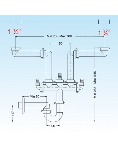 SIF 2V SPAZIO 2 S/PLA diametro  40