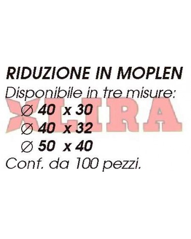 RIDUZ. MORBIDA PVC diametro 40-32 