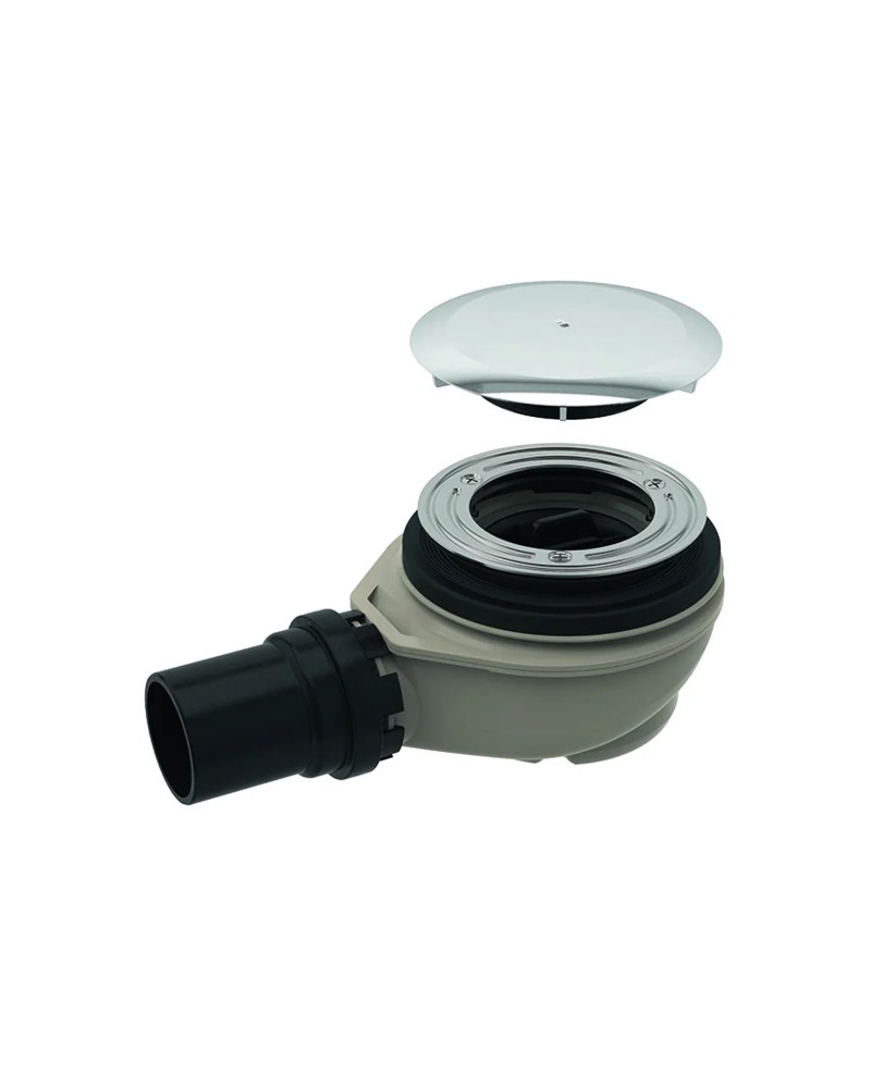 SIFONE DOCCIA 90 MM CROMO 