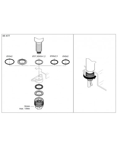 SET FISSAGGIO RAPIDO GROHE