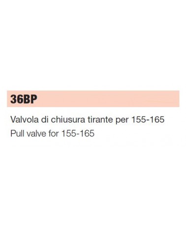 VALVOLA CHIUSURA A TIRANTE