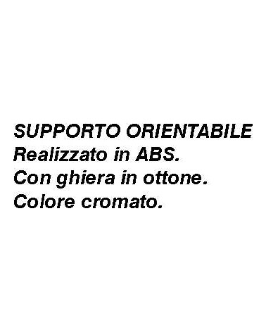 SUPPORTO ABS CROM SNODATO 