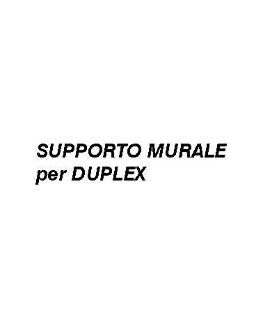 SUPPORTO NORM. DUP TRI MUR