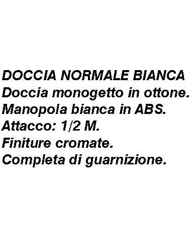 DOCCETTA SEMPLICE BIANCA  