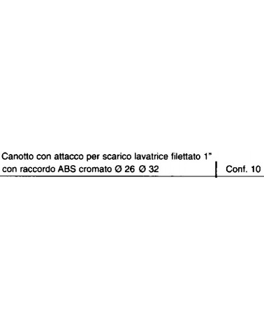 CANOTTO x LAVATRICE  CR 26