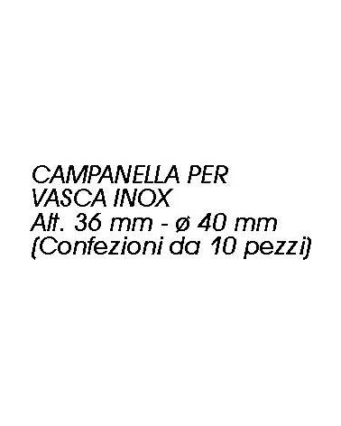 CAMPANELLA INOX VASCA     