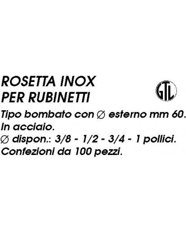 ROSETTA INOX 3/8          