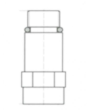 ADATTAT M 10 FEMM-M 9x1M  