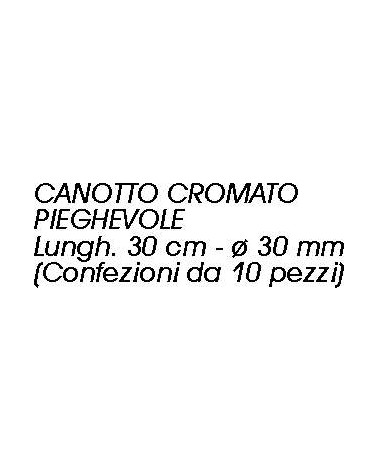 CANOTTO FLESSIBILE  diametro 30x30