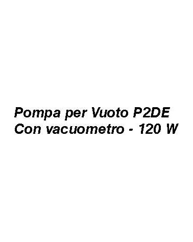 POMPA VUOTO P2DE/V R410   