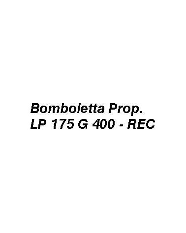 BOMBOLETTA PROP LP175 g400