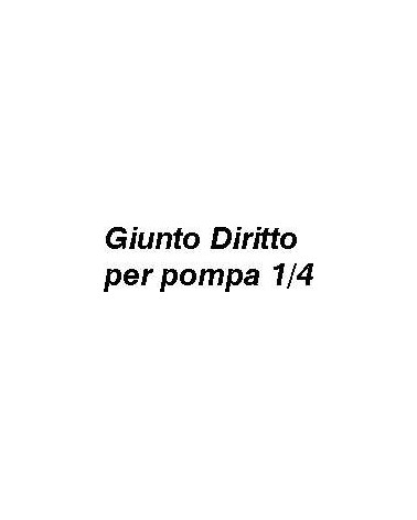 GIUNTO DR 1/4 PER POMPA   