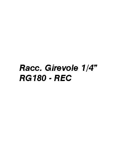 RACC GIREV ANG 1/4Mx5/16F 