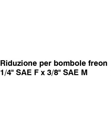 RIDUZ.3/8 SAE x 1/4 SAE MF