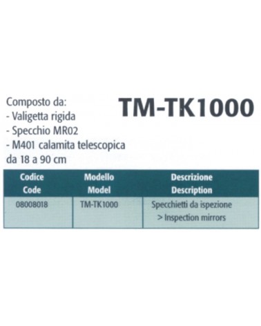 KIT SPECC ISPEZ TM-TK 1000