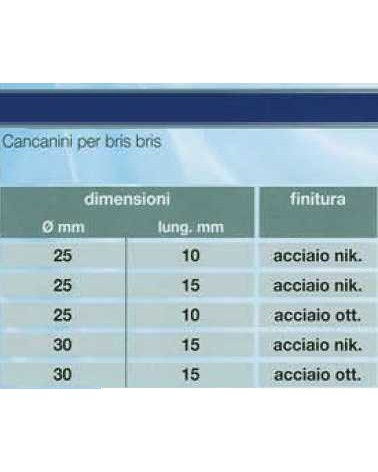 CANCANETTI 25X10 NIK 100PZ