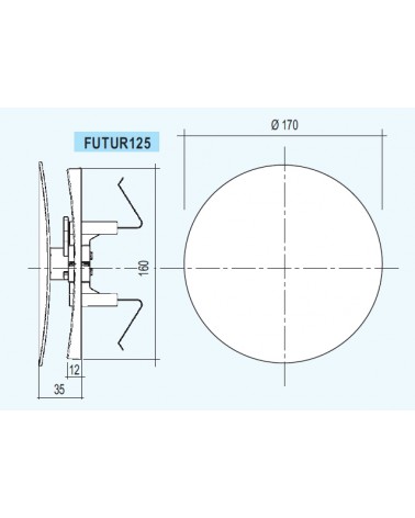 GRIGLIA ESTET FUTUR 80/125