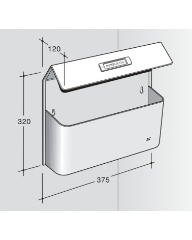 CASS PUBBL BIMETAL  VERDE 