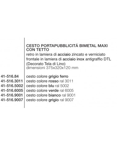 CASS PUBBL BIMETAL  VERDE 