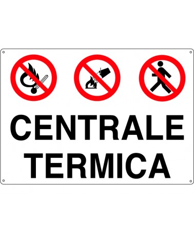 CARTEL CENTR TERMICA 30x20