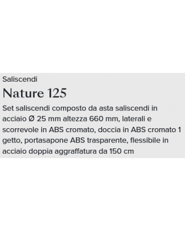 SALISC 1J NATURE 125 CROMO