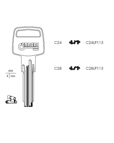 CHIAVE C24L | CS62        