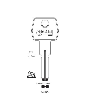 CHIAVE AGB6 | AGB5        