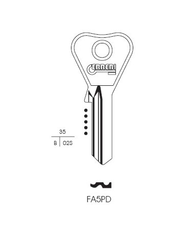 CHIAVE FA5PD | FI064      