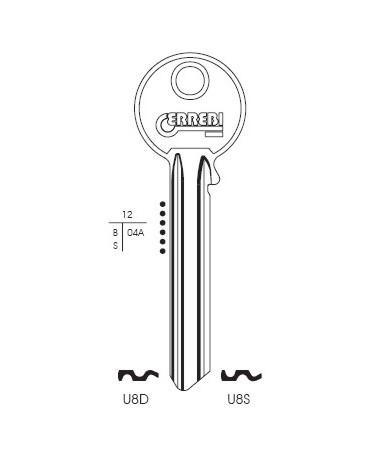 CHIAVE U8D | UL046        