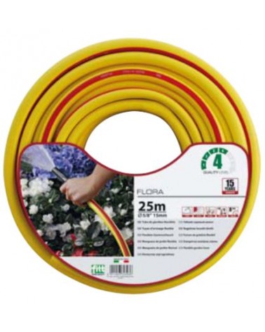 TUBO FLORA GIALLO 5/8x15MT