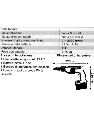 AVVITATORE BATT GSR 12 VET