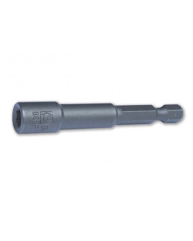 Beta art.862F chiave a bussola MM10  esagonale magnetico con attacco da 1/4. Lunghezza mm65