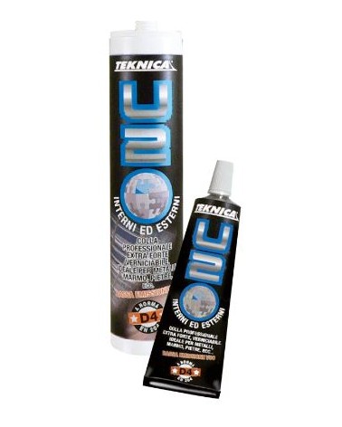 COLLA POLIURETANICA U2 TEKNICA PER INTERNI / ESTERNI VERNICIABILE, EXTRA FORTE 60ML