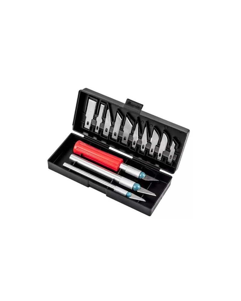 COLTELLI DI PRECISIONE SET 16 PEZZI TOP TOOLS ART. 17B716