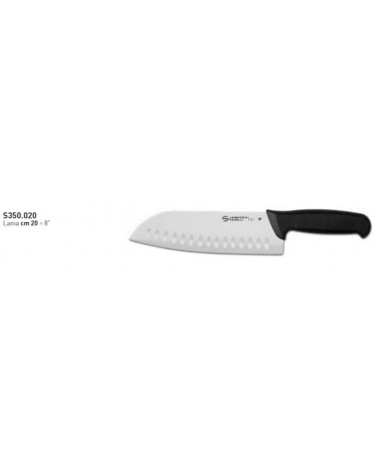 COLTELLO SANTOKU LAMA ALVEOLATA linea SUPRA CM20 AMBROGIO SANELLI