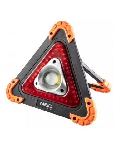 Lampada a batteria + triangolo di emergenza 2 in 1 ART. 99-076 NEO TOOLS