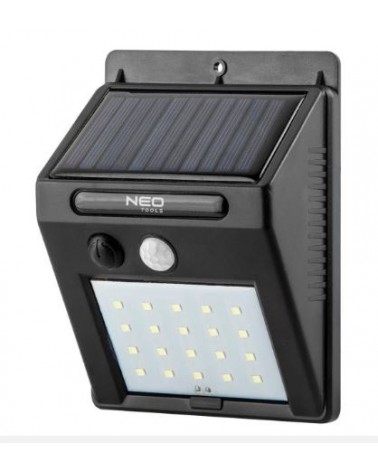 LAMPADA AD ENERGIA SOLARE - NEO ART. 99-055 20 LED SMD 200 lm