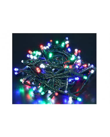 MINILUCI NATALE MULTICOLOR BATTERIA160LED 	N.14615450 19 METRI