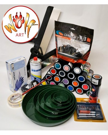 PACCHETTO PRO SPRAY ART BY WOLF ART