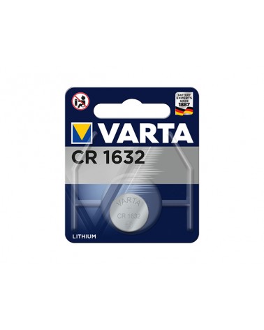 Pila Professional Electronics Varta. Tipo CR1632. Litio. 3 volt. Diametro 16 mm.