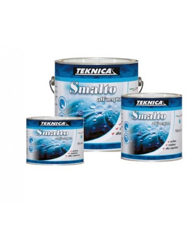 SMALTO ALL’ACQUA BIANCO OPACO 750ML HACCP A+ TEKNICA ART. TK17-4304