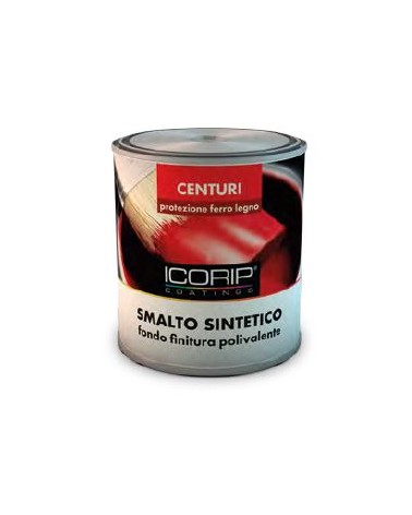 SMALTO SINTETICO FONDO/FINITURA CENTURI ANTICORROSIVO 2,5LT BIANCO LUCIDO N°41